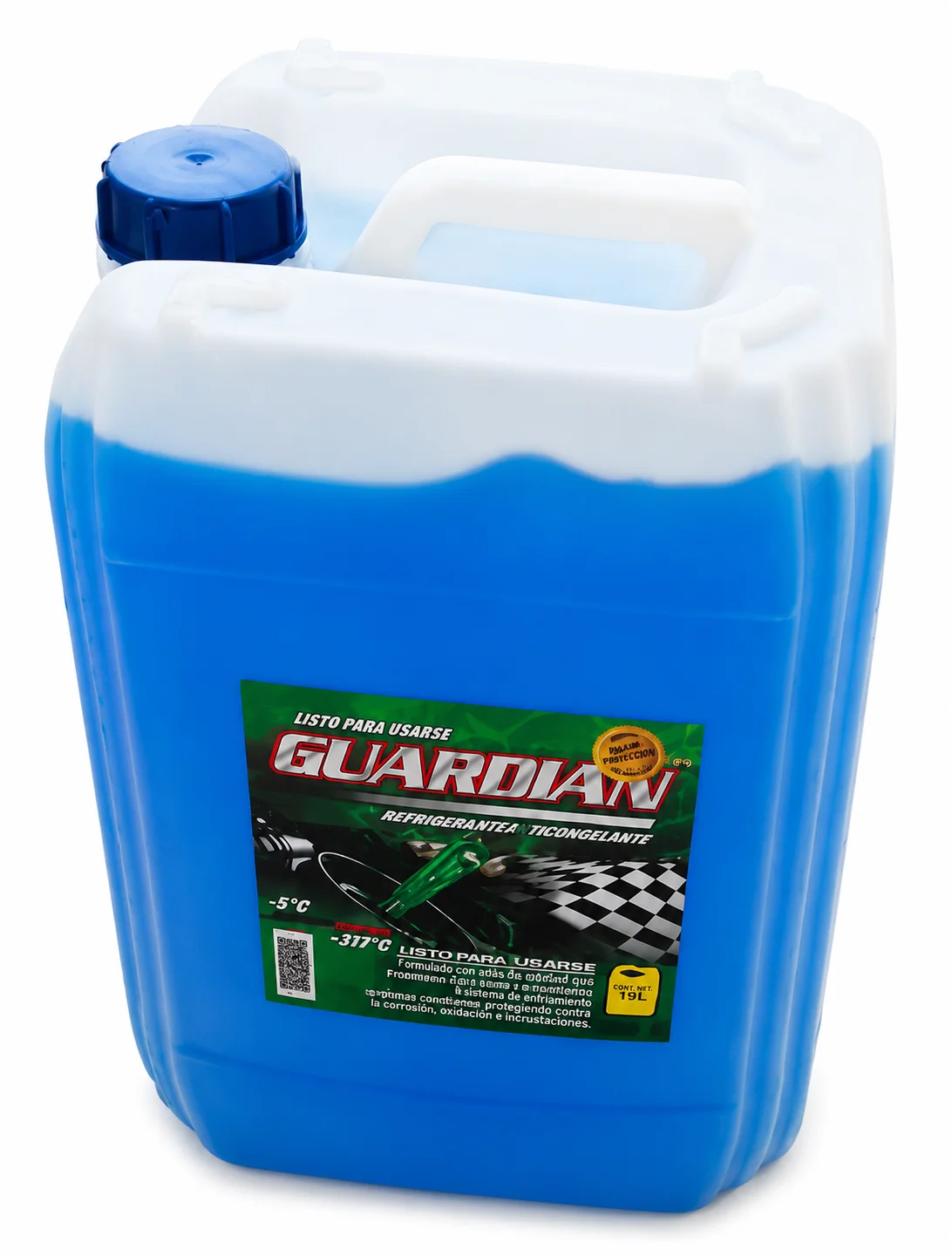 ANTICONGELANTE GUARDIAN AZUL 3.78L