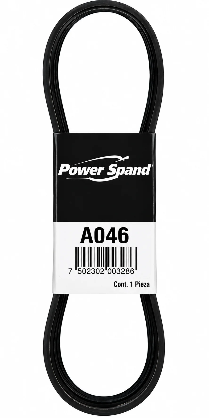 BANDA LISA TIPO A LONGUITUD 46 PULG 1/2 ANCHO POWER SPAN A046