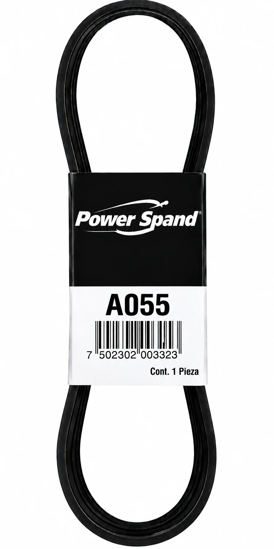 BANDA LISA TIPO A LONGUITUD 55 PULG 1/2 ANCHO POWER SPAN A055