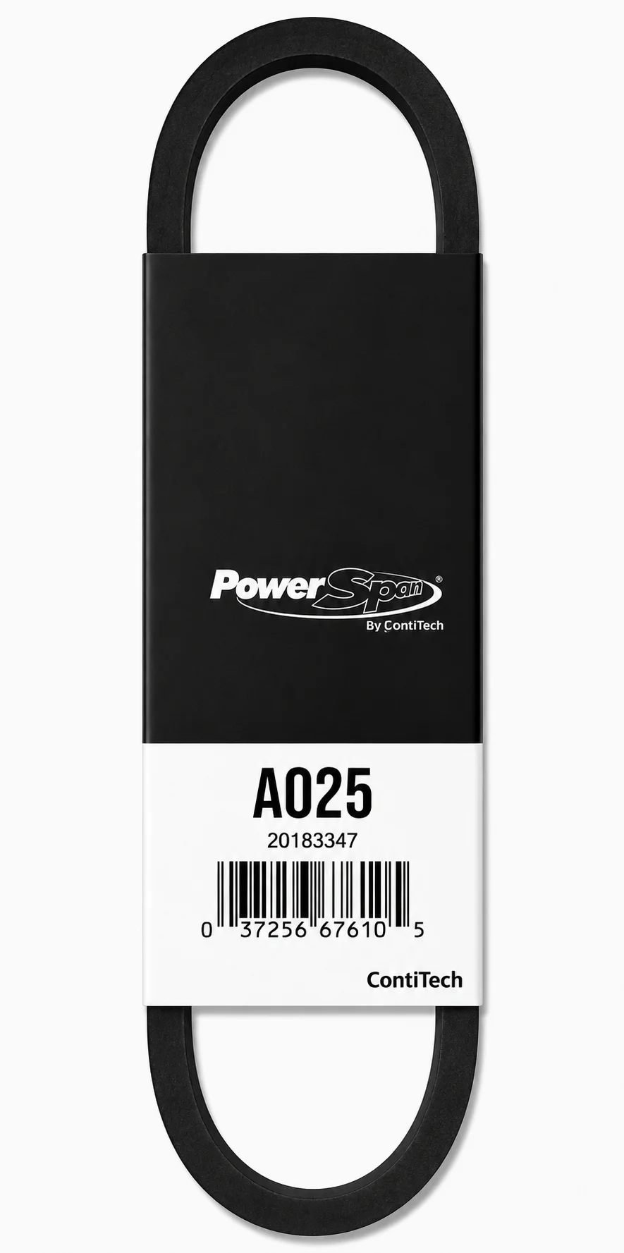 BANDA LISA TIPO A LONGITUD 27 PULG ANCHO 1/2 PULG POWER SPAN A025