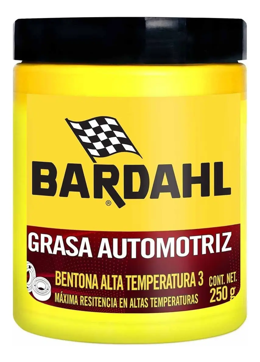 GRASA AUTOMOTRIZ BARDAHL BENTONA ALTA TEMPERATURA NLGI 3 250g