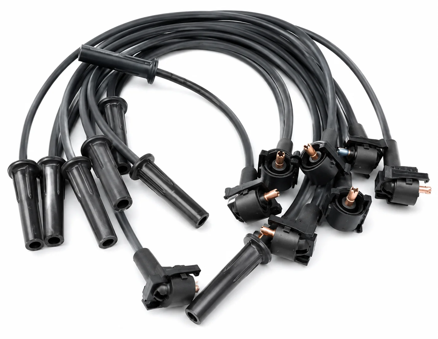 CABLES PARA BUJIAS FORD MUSTANG 1991-1993 4 CIL 2.3 LT (DOBLE BUJÍA), FORD TRUCK RANGER 1990-1994 4 CIL 2.3 LT (DOBLE BUJÍA), MAZDA TRUCK PICKUP SERIE B (B2300) 1994-1996 4 CIL 2.3 LT 8HY-2969 GARLO