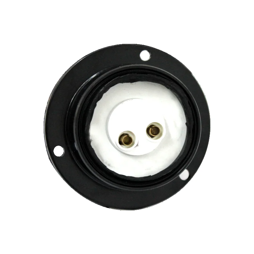 PLAFON ROJO 2" DE REMACHE 9 LEDS BASE ALTA 12/24V 8091NA