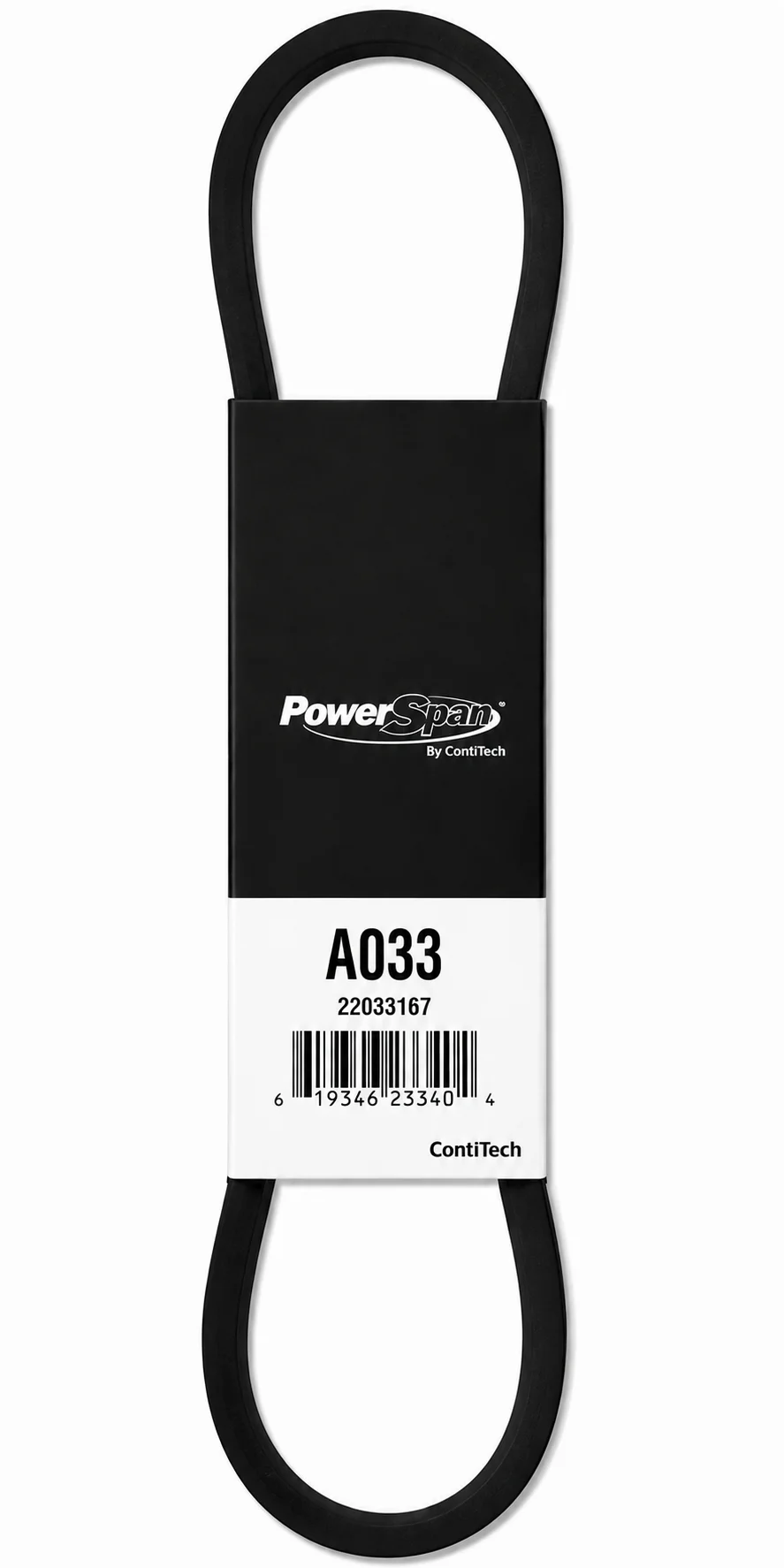 BANDA LISA LONGITUD 35 PULG ANCHO 1/2 PULG POWER SPAN A033