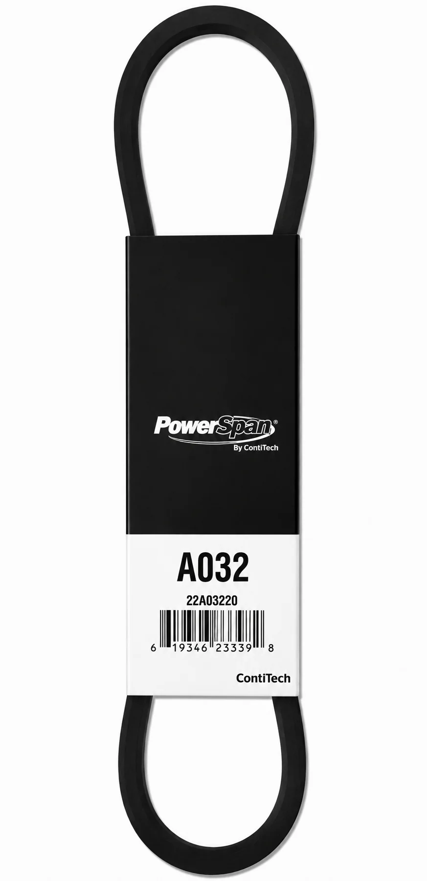 BANDA LISA LONGITUD 34 PULG ANCHO 1/2 PULG POWER SPAN A032