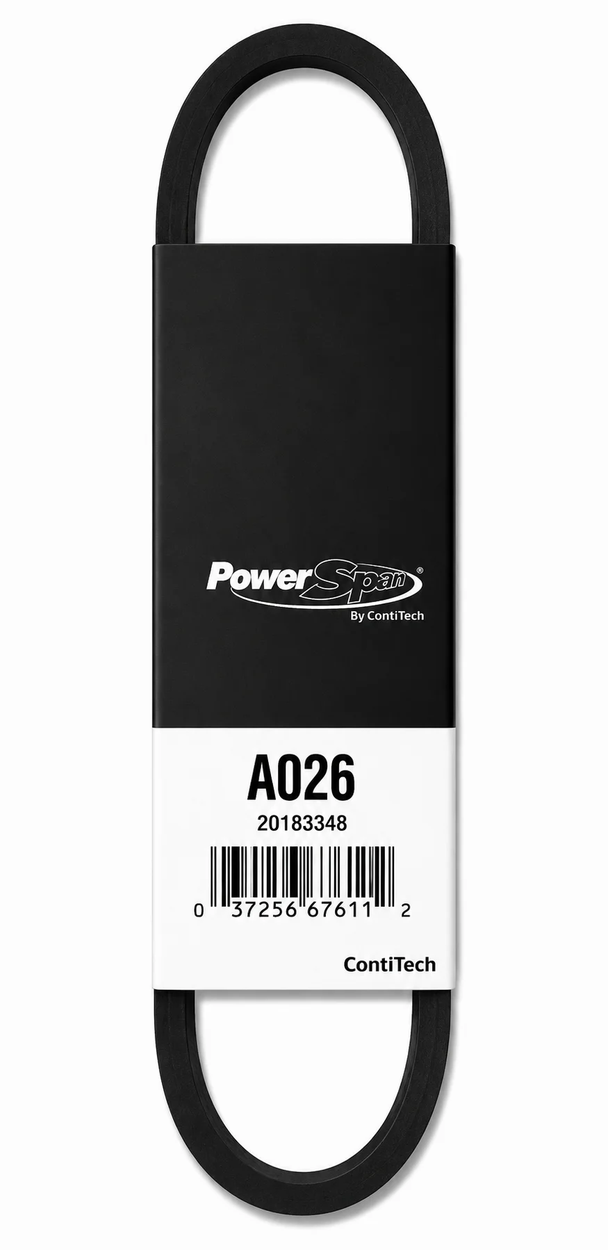BANDA LISA LONGITUD 28 PULG ANCHO 1/2 PULG POWER SPAN A026