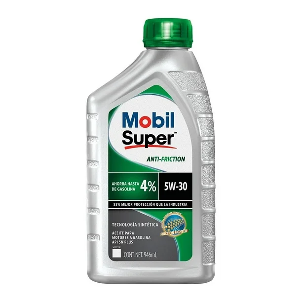 ACEITE MOBIL SAE 5W-30 ANTI-FRICTION API SQ 946ml NACIONAL SEMI SINTETICO