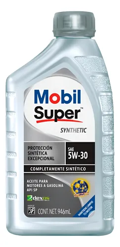ACEITE MOBIL SAE 5W-30 100% SINTETICO API SP 946ml NACIONAL