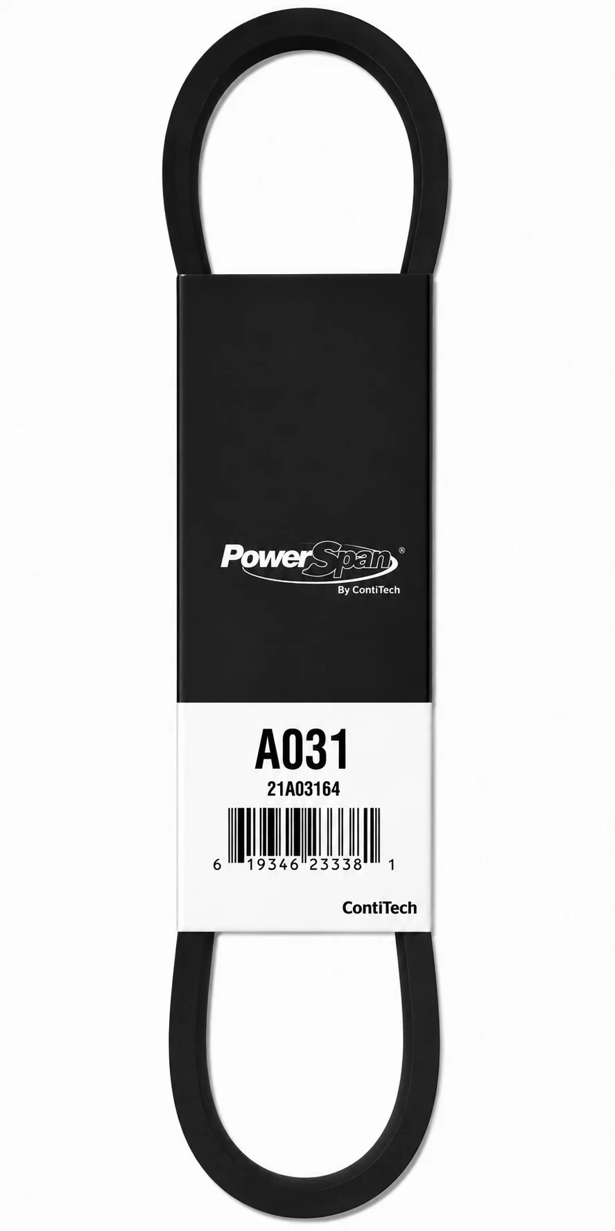 BANDA LISA LONGITUD 33 PULG ANCHO 1/2 PULG POWER SPAN A031