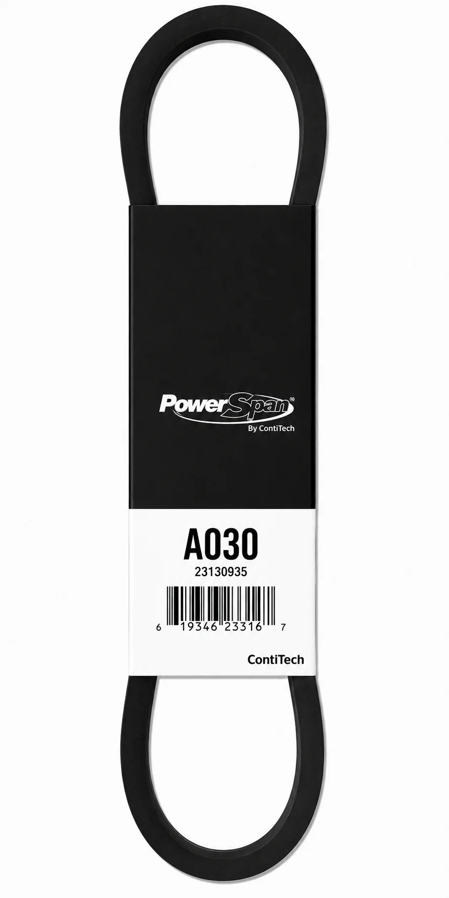 BANDA LISA LONGITUD 33 PULG ANCHO 1/2 PULG POWER SPAN A030