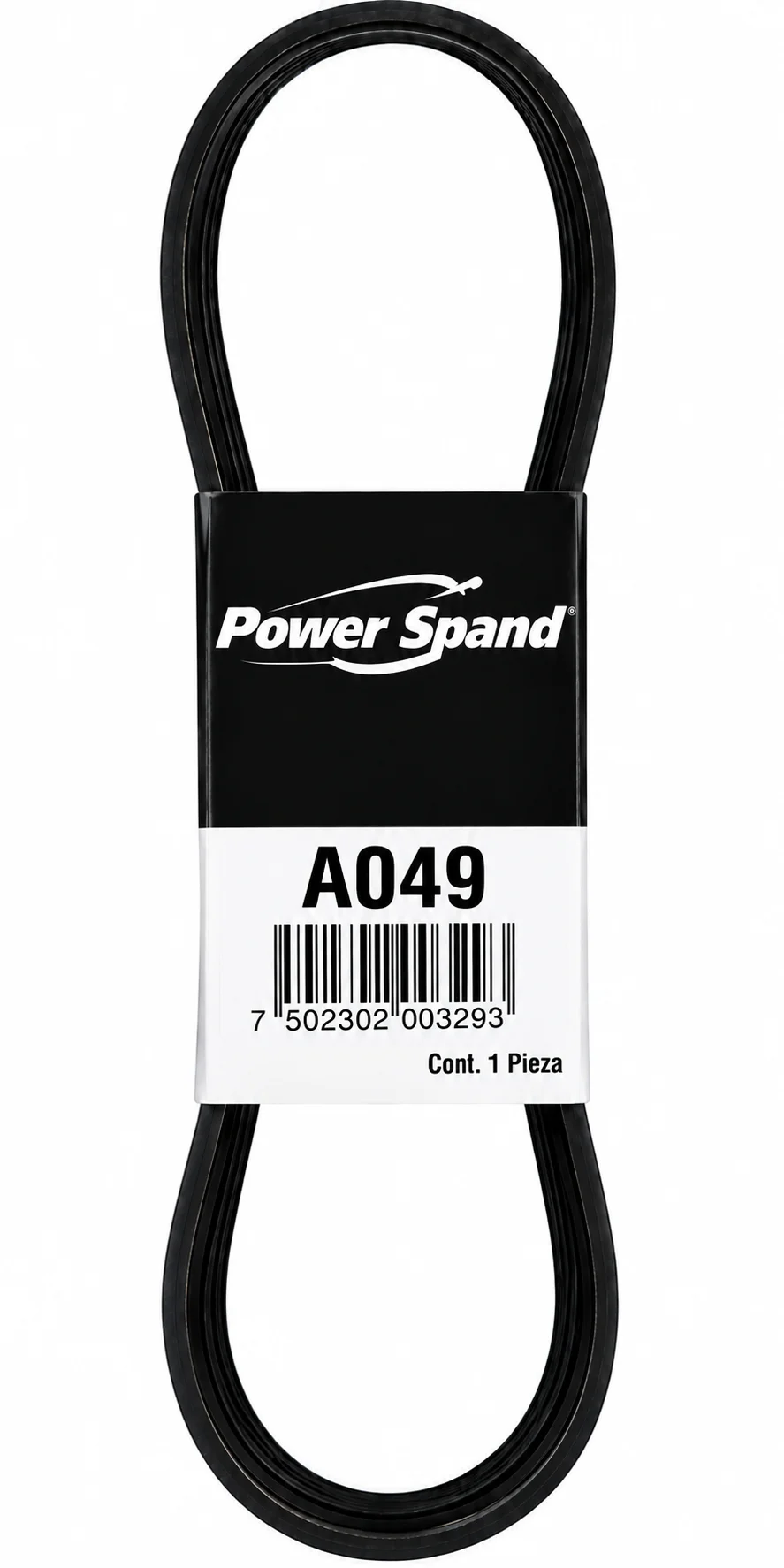 BANDA LISA TIPO A LONGUITUD 49 PULG 1/2 ANCHO POWER SPAN A049