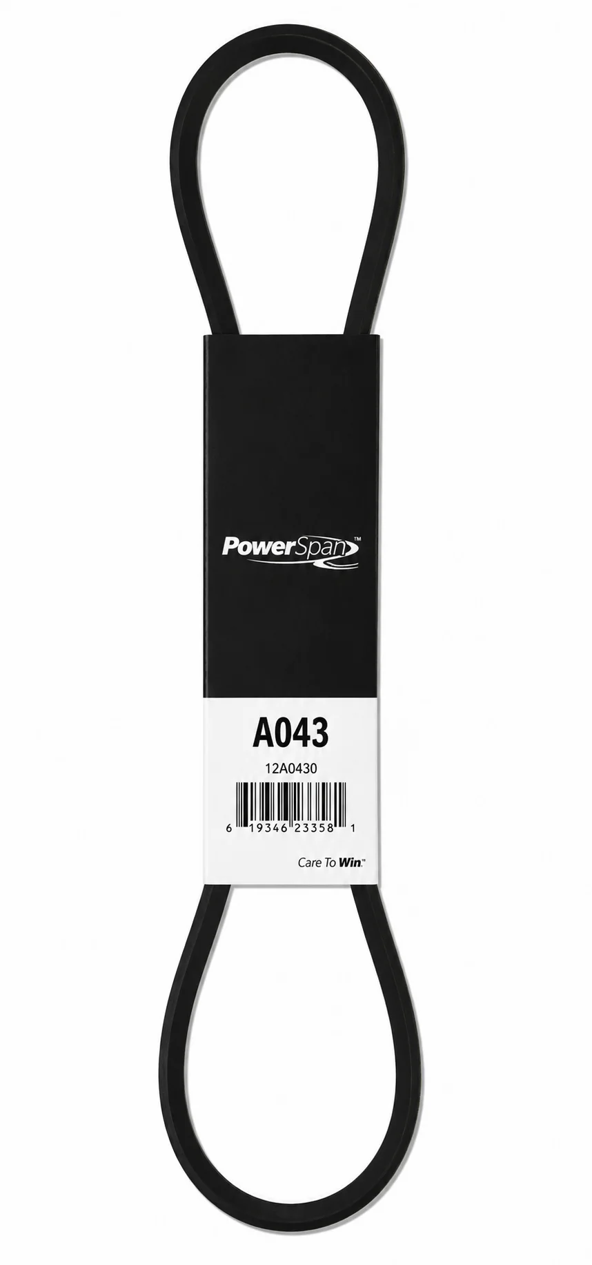 BANDA LISA LONGITUD 45 PULG ANCHO 1/2 PULG POWER SPAN A043