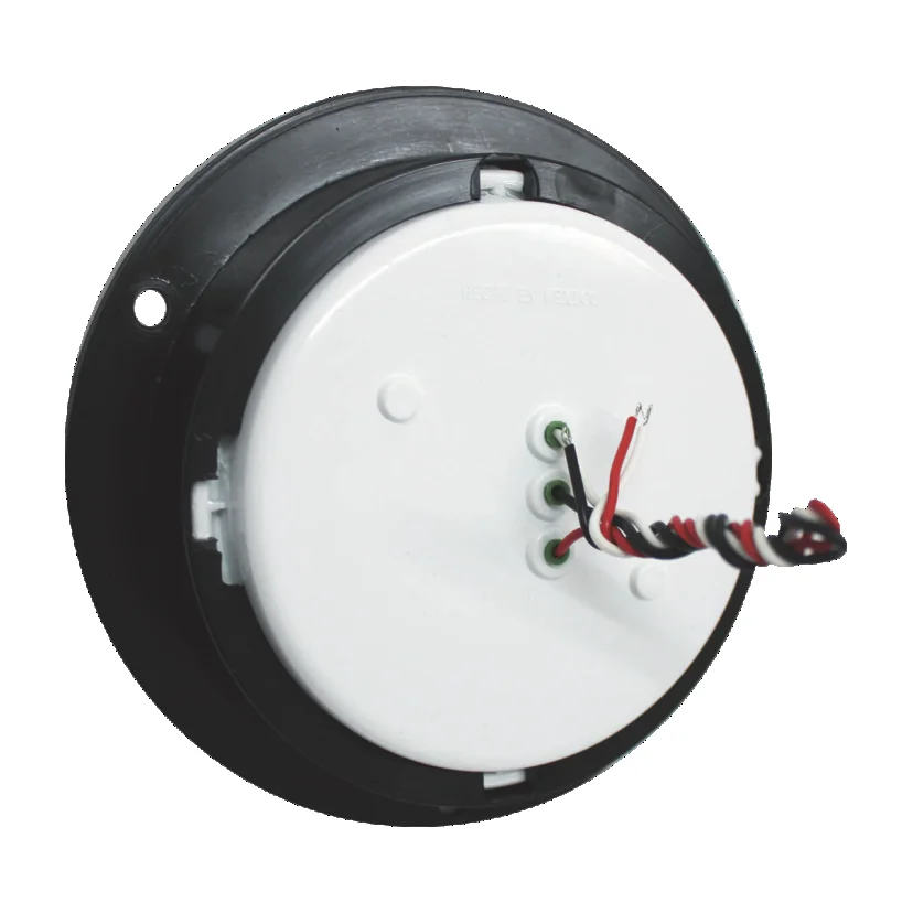PLAFON REDONDO 4" DE REMACHE NEGRO 12/24V 8042NEA TRAKTOLAMP