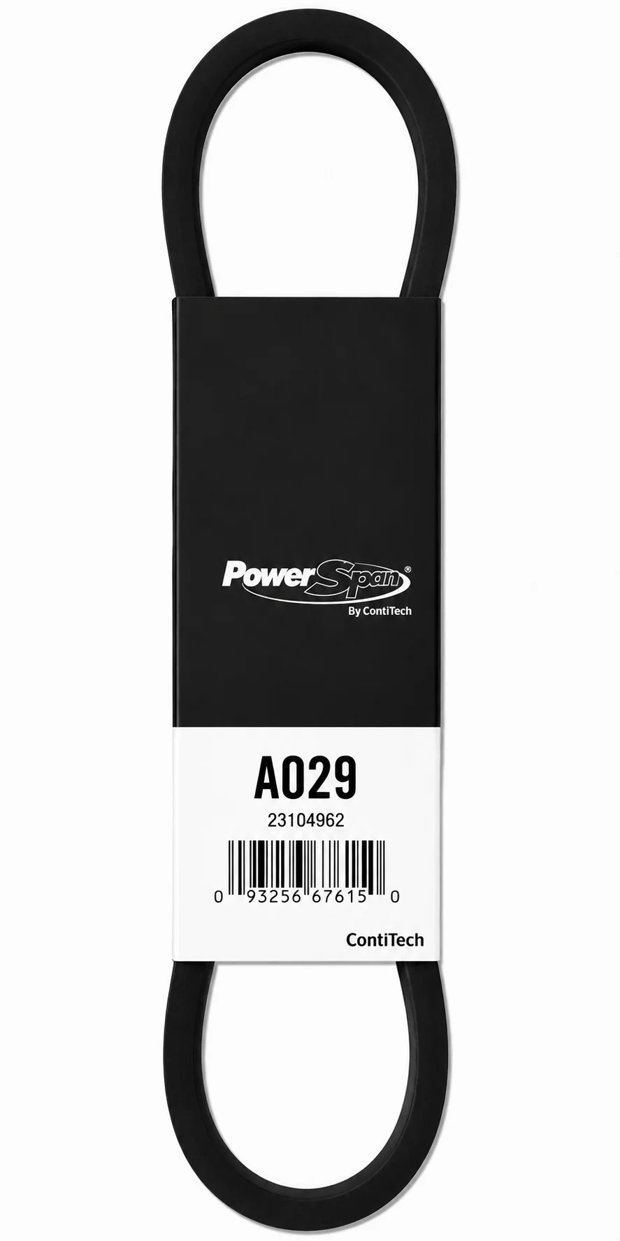 BANDA LISA LONGITUD 31 PULG ANCHO 1/2 PULG POWER SPAN A029