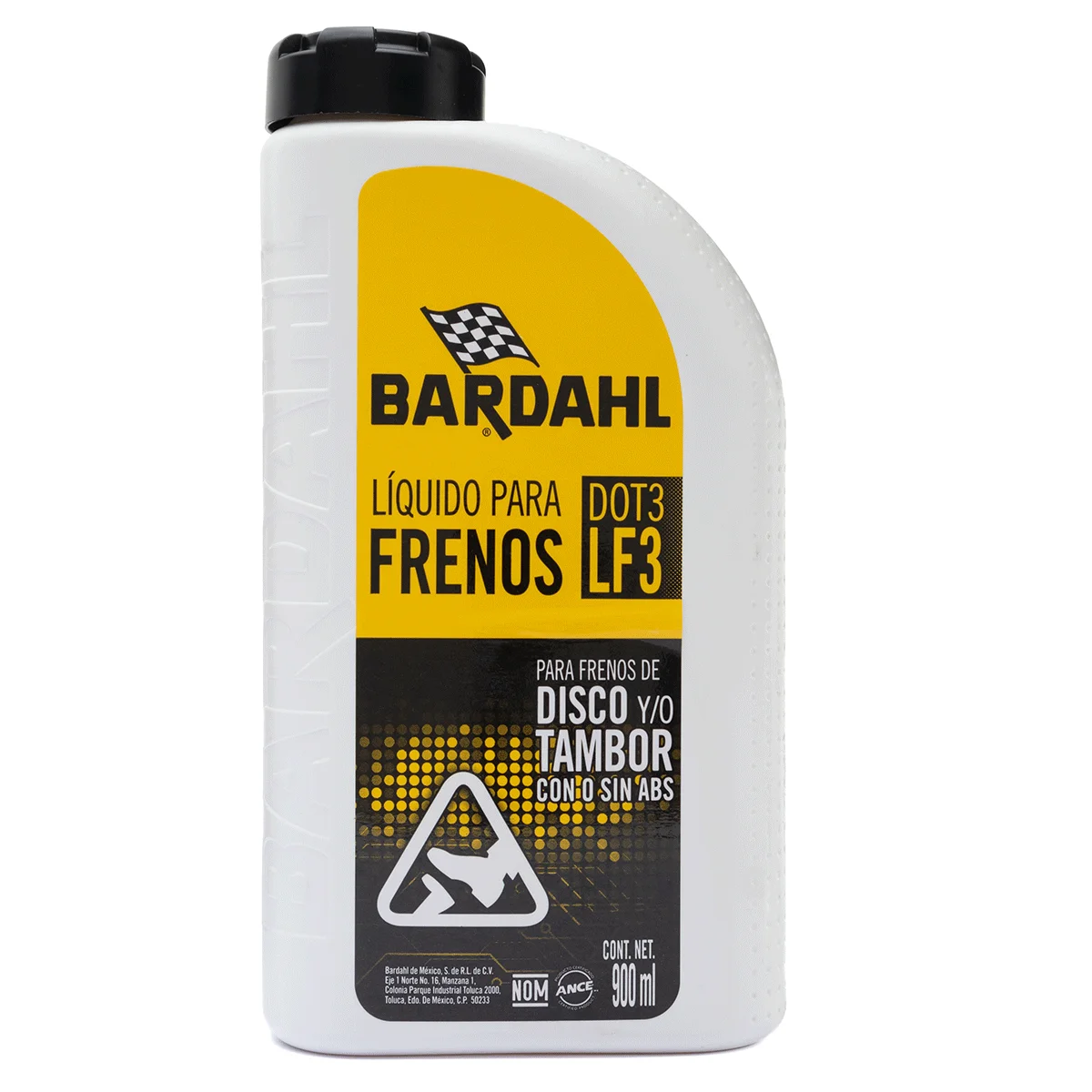 LIQUIDO PARA FRENOS BARDAHL 900ml